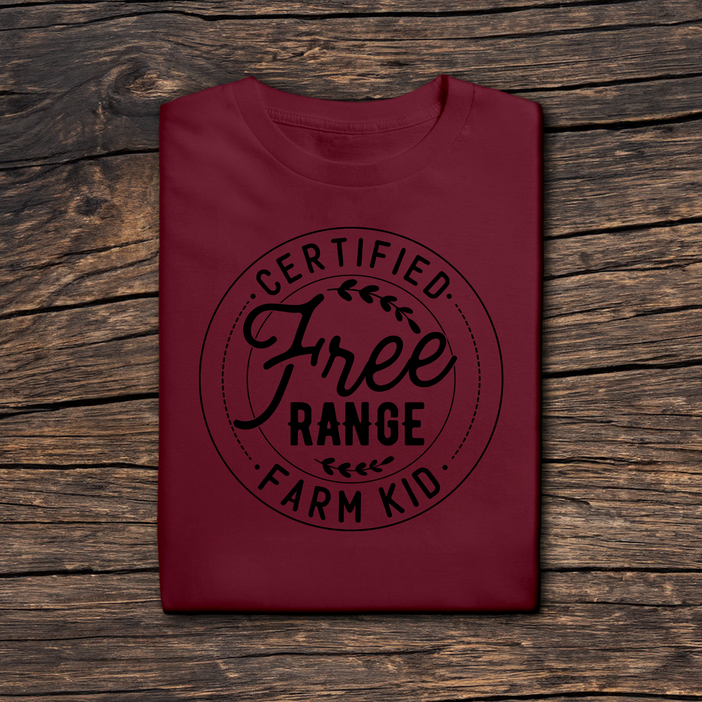 Certified Free Range Farm Kid
